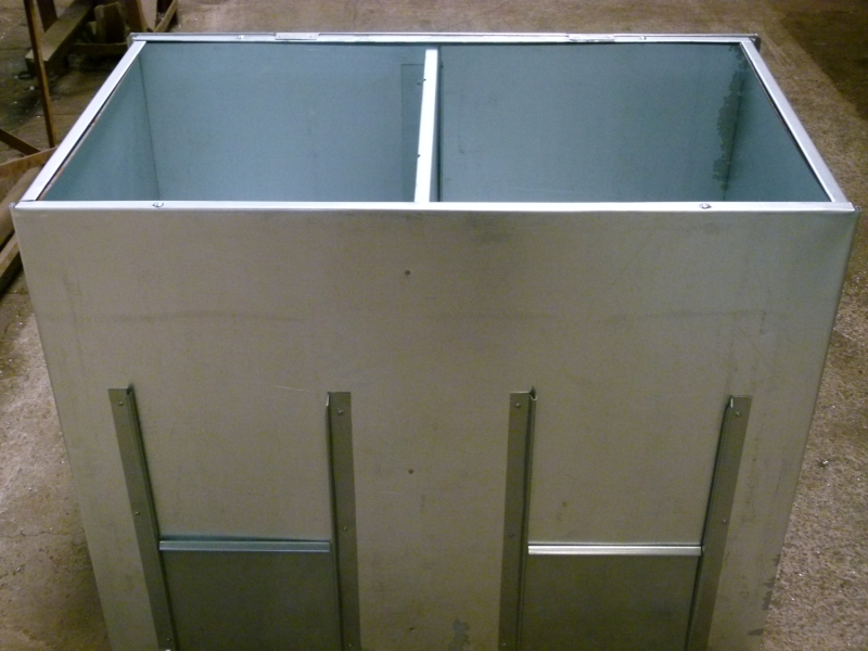 Galvanised Coal Bunkers & Galvanised Dual Fuel Storage Bins Factory Direct Prices