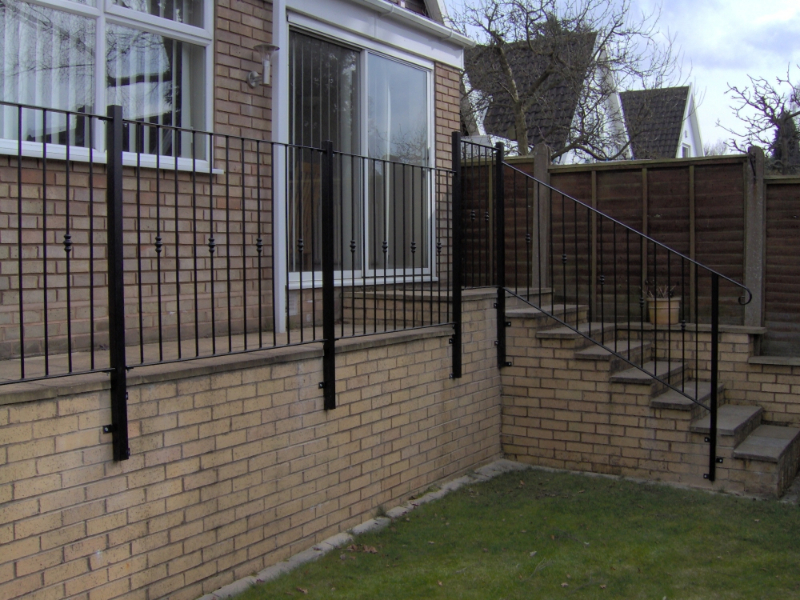 Railings And Handrails Wrought Iron Galvanized & Powder Coated