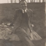 Ben Brettell in the park